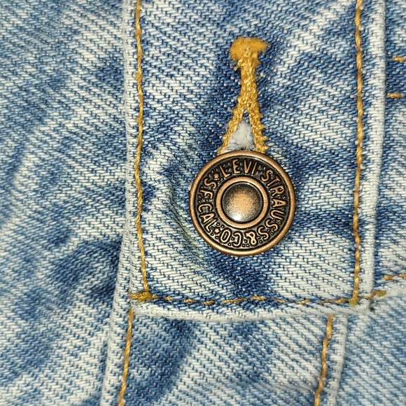 Vintage. 90s. Levis 545s. Loose fit baggy. Mens size w42 l32. DEADSTOCK. Unworn. - Picture 7 of 9